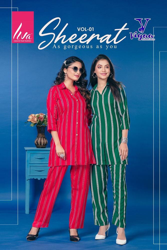 Viyaa Sheerat 1 Co Ord Set Western Catalog
